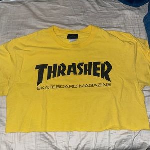 cropped thrasher shirt